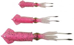 Savage gear 3D TPE Swim Squid 95mm 10g 2 Adet Sahte Balık Brown UV