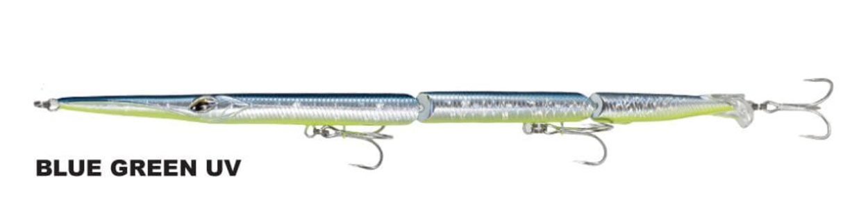 Ryuji Predator Blue Green UV 25.5cm 30.6gr Sinking Maket Balık