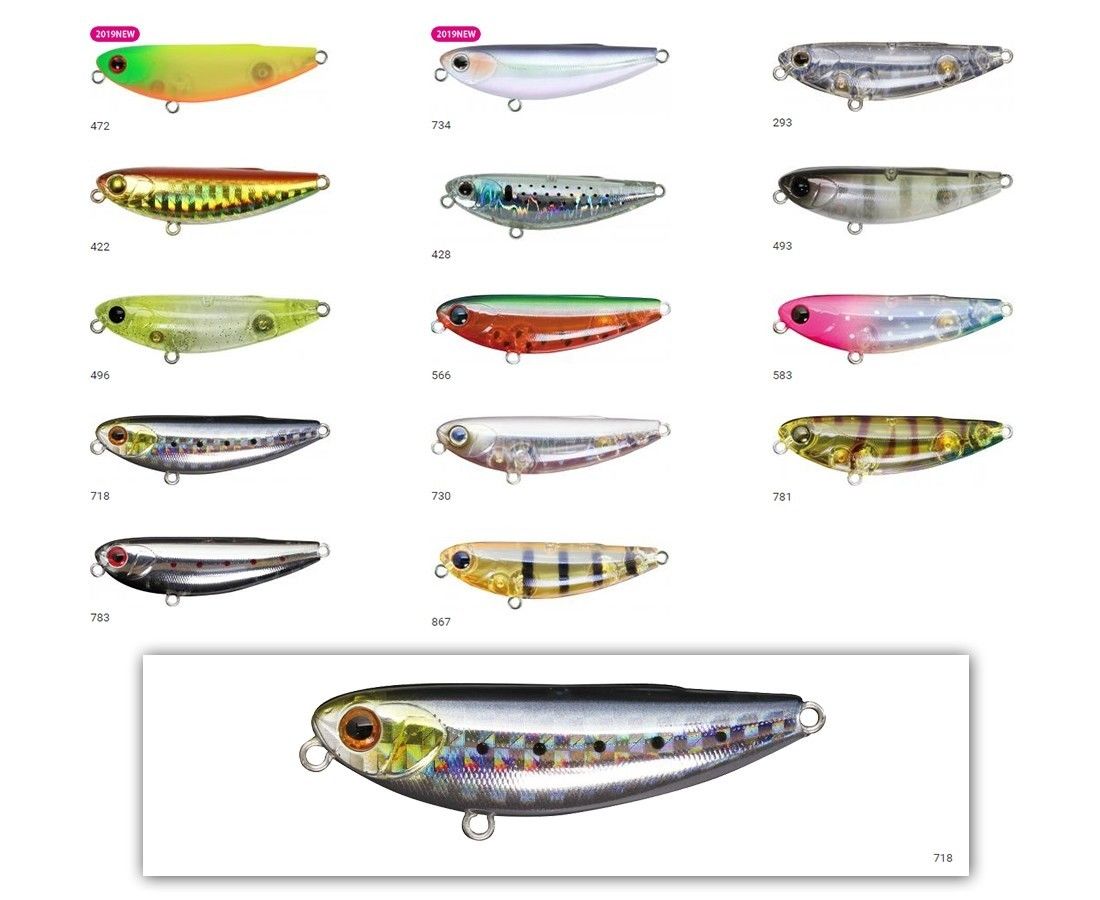Zipbaits Fakie Dog 50mm WDT Su Üstü 5gr LRF Sahtesi 718