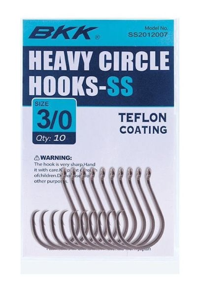 BKK SS Heavy Circle Olta İğnesi 3/0 7 Pcs