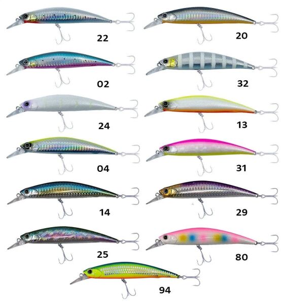 Kendo BT Minnow 110 S 21.4 gr Sahte Balık 94