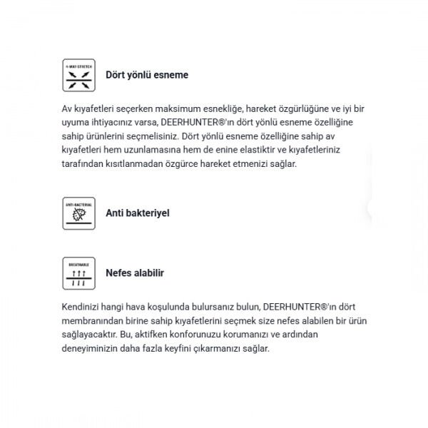 DEERHUNTER Climate 37,5 Teknolojili Polo Tişört XL