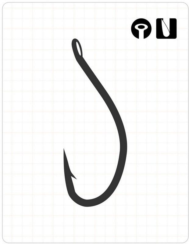 Fudo 2401 Carp Black Nikel Sazan İğnesi 2