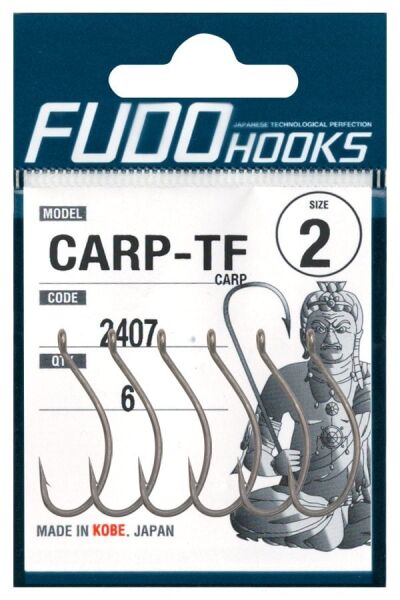Fudo 2401 Carp Black Nikel Sazan İğnesi 2