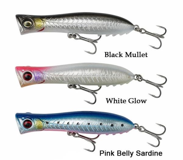 Savage Gear Gravity Popper 9cm 13.5gr White Glow