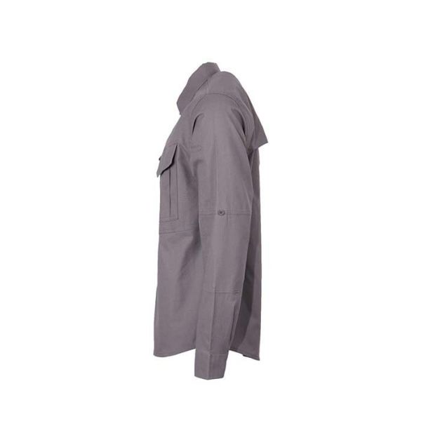 VAV Uzun Kol Gömlek Tactek-01 Füme - XXL