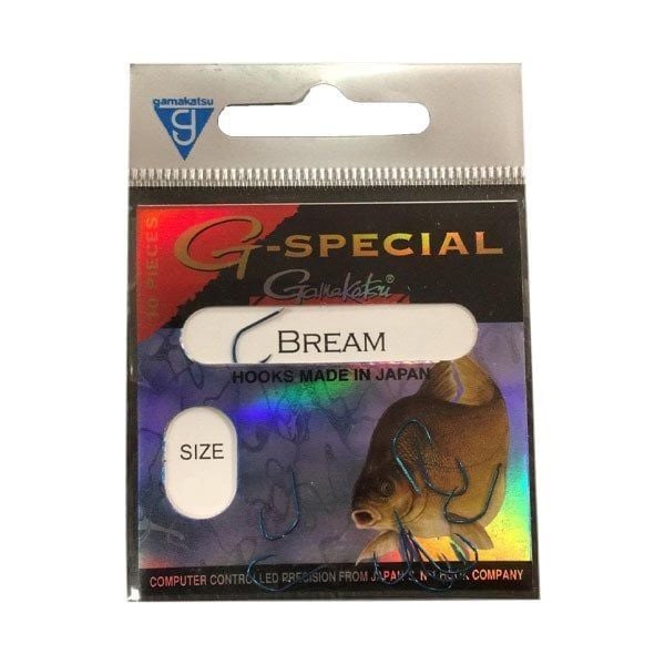Gamakatsu G-Special Bream No:8 Mavi Çapak İğnesi 10 Adet