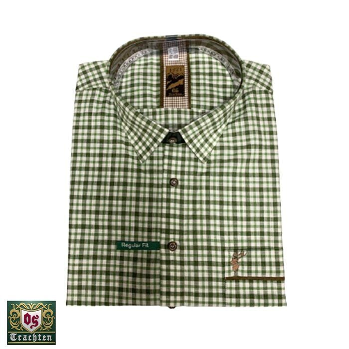 T. OS-Trachten Erkek Uzun Kollu Gömlek 49/50