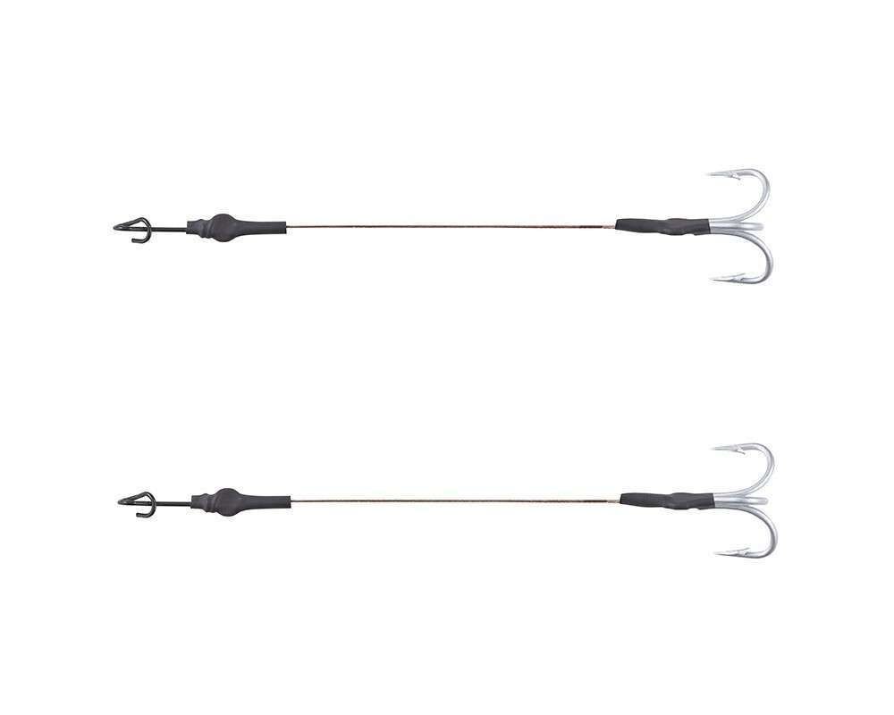 Balzer 13936 Silikon Yemler İçin Çelik Telli Rigs 2li Paket