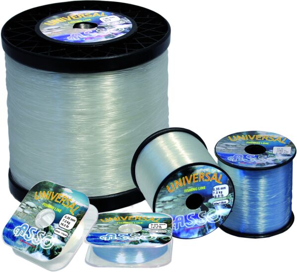 Asso Universal Bobin 1kg Monofilament Misina Beyaz 0.60 mm