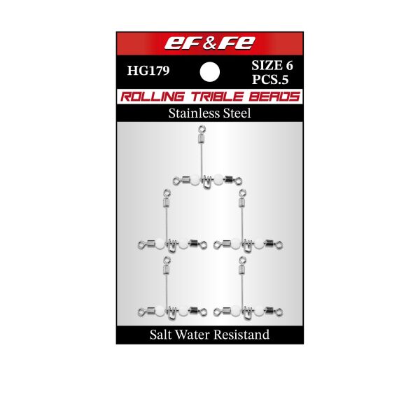 Effe Fırdöndü Rolling Triple Beads