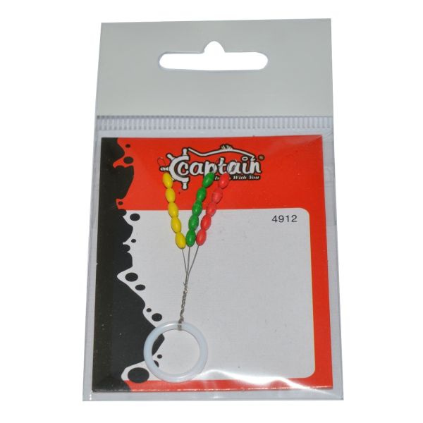 Captain 4912 Stoper 3x5'li Paket Renkli Silikon Stopper M