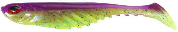 Berkley Powerbait Ripple Shad Sahte Balığı PURPLE CHARTREUSE - 9CM-25LI