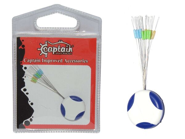 Captain 4922 Stoper 3+4+4lü Set Renkli Silikon Stopper S