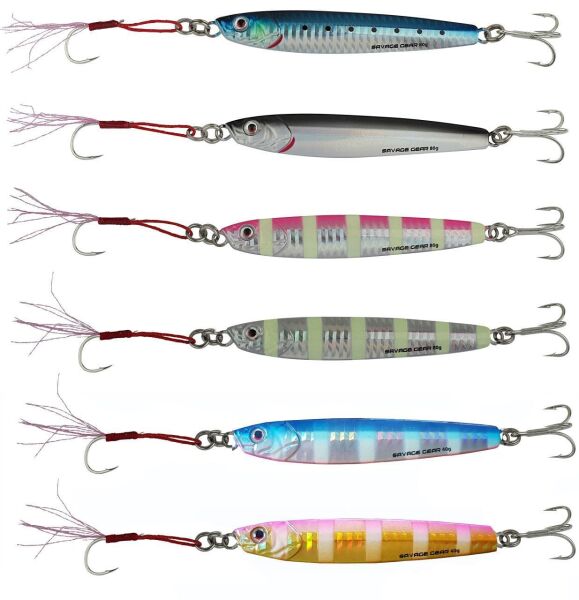 Savage gear 3D Slim Minnow 80 gr 10,5 cm Jig Sahte Balık Blue Pink Zebra