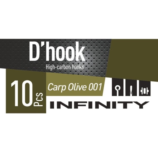 Daiwa Inf. Carp Olive 001 İğne (10 Adet)