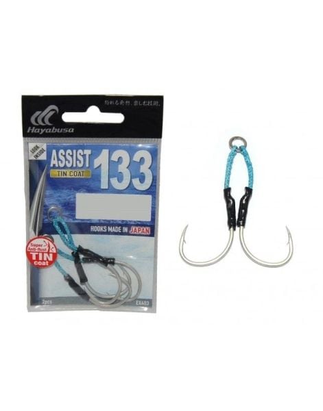 Hayabusa EX 403 Double Hook No: 1 Jig Assist İğnesi 2 Adet