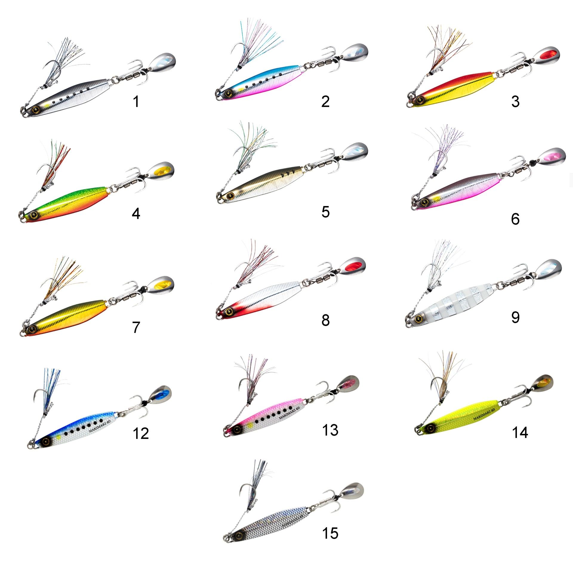 Hayabusa FS 417 Jack Eye Maki Maki 60gr Light Jig Suni Yem 2