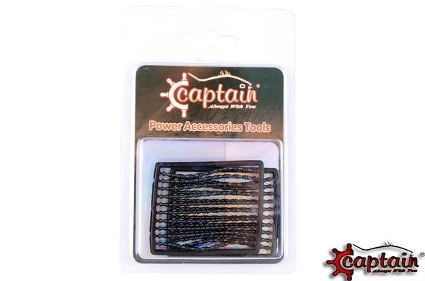 Captain 7609 Boili Stoperi 200'lü Set Siyah