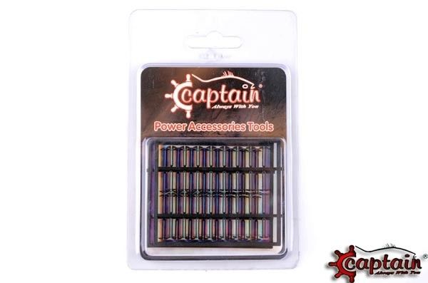 Captain 7626 Boili Stoperi 64'lü Set Yeşil