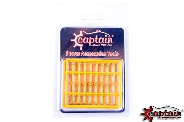 Captain 7626 Boili Stoperi 64'lü Set Sarı