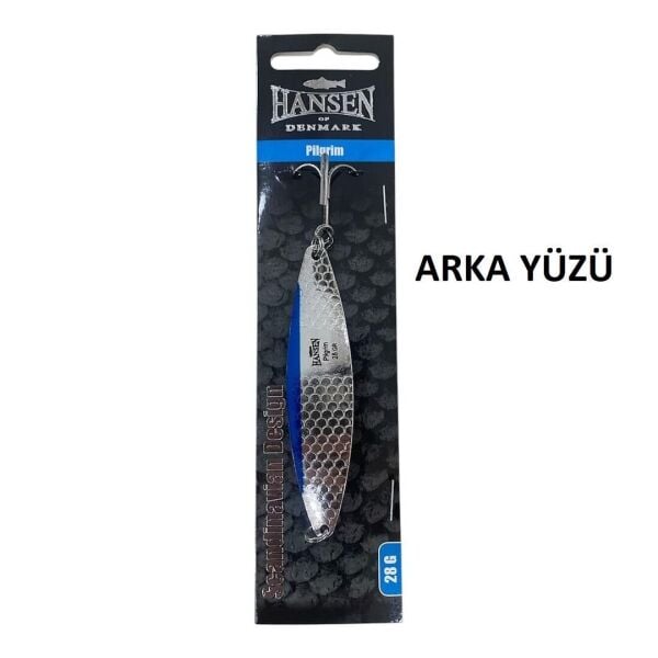 Hansen Pilgrim 8.9cm 28g Kaşık Silver/Blue