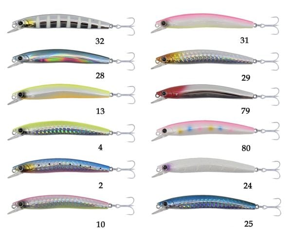 Power Line Minnow 01 80F Sahte Balık Renk:24