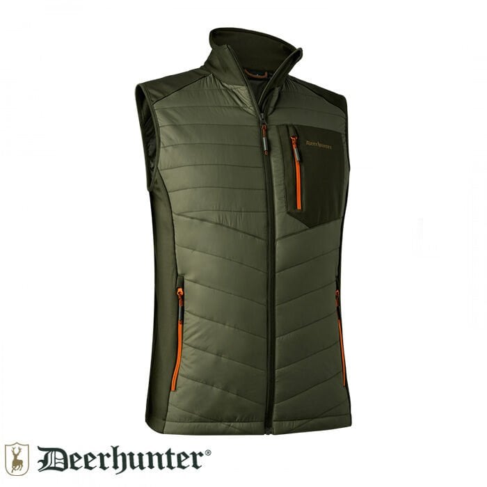 DEERHUNTER Chamois Padded Forest Green Yelek XL
