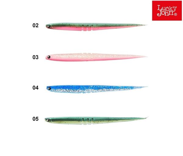 Lucky John 3D SLUG 6'' (15cm) 5P 04