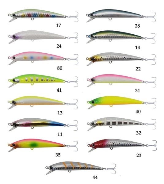 Power Line Minnow 02 80F Sahte Balık Renk:32