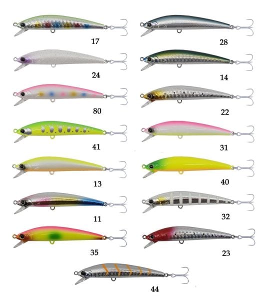 Power Line Minnow 02 80F Sahte Balık Renk:44