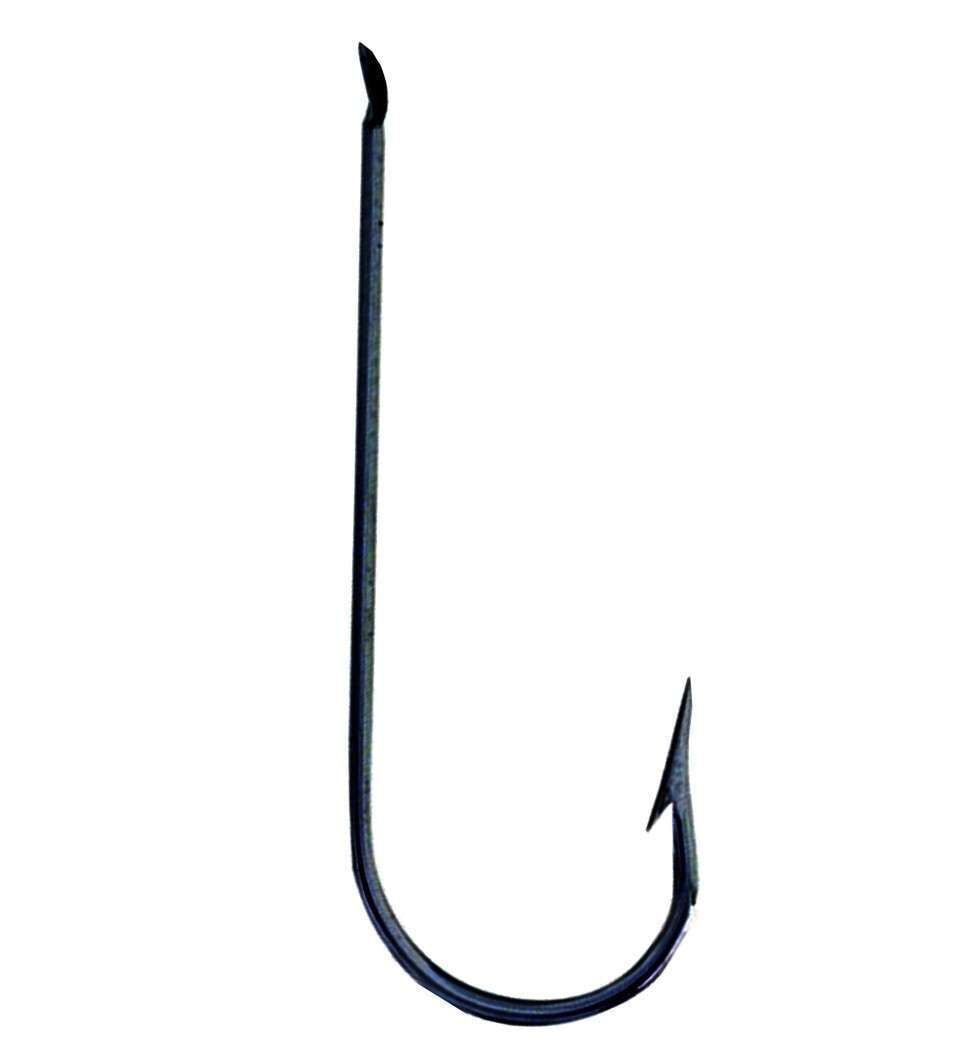 Youvella 1322 Palalı Düz Olta İğnesi 100lü Kutu Black Nikel