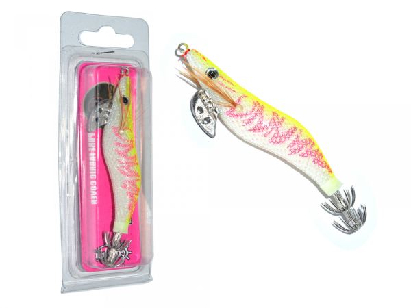 Captain 3017 Kalamar Zokası 10cm Wanted UV Squid Size 2.5 64