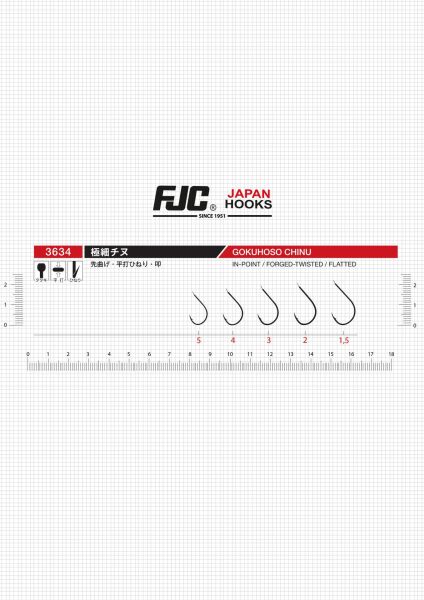 FJC3634 GOKUHOSO CHINU  BLACK NIKEL 1.5