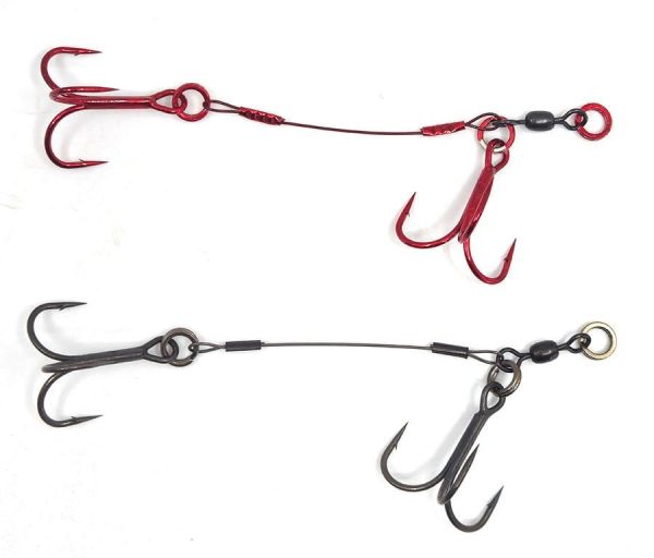 Savage Gear Carbon49 Corkscrew Stinger 2x 2 Adet İğne 2/0