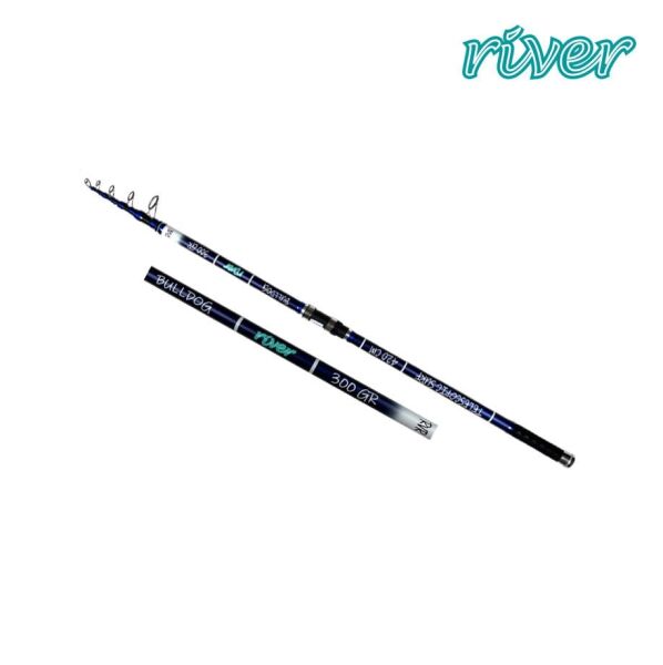River Bulldog Tele Surf 100-300G Teleskopik Surf Kamışı 420 (100-300)