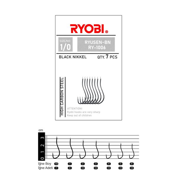 Ryobi İğne Ryusen BN RY-1006