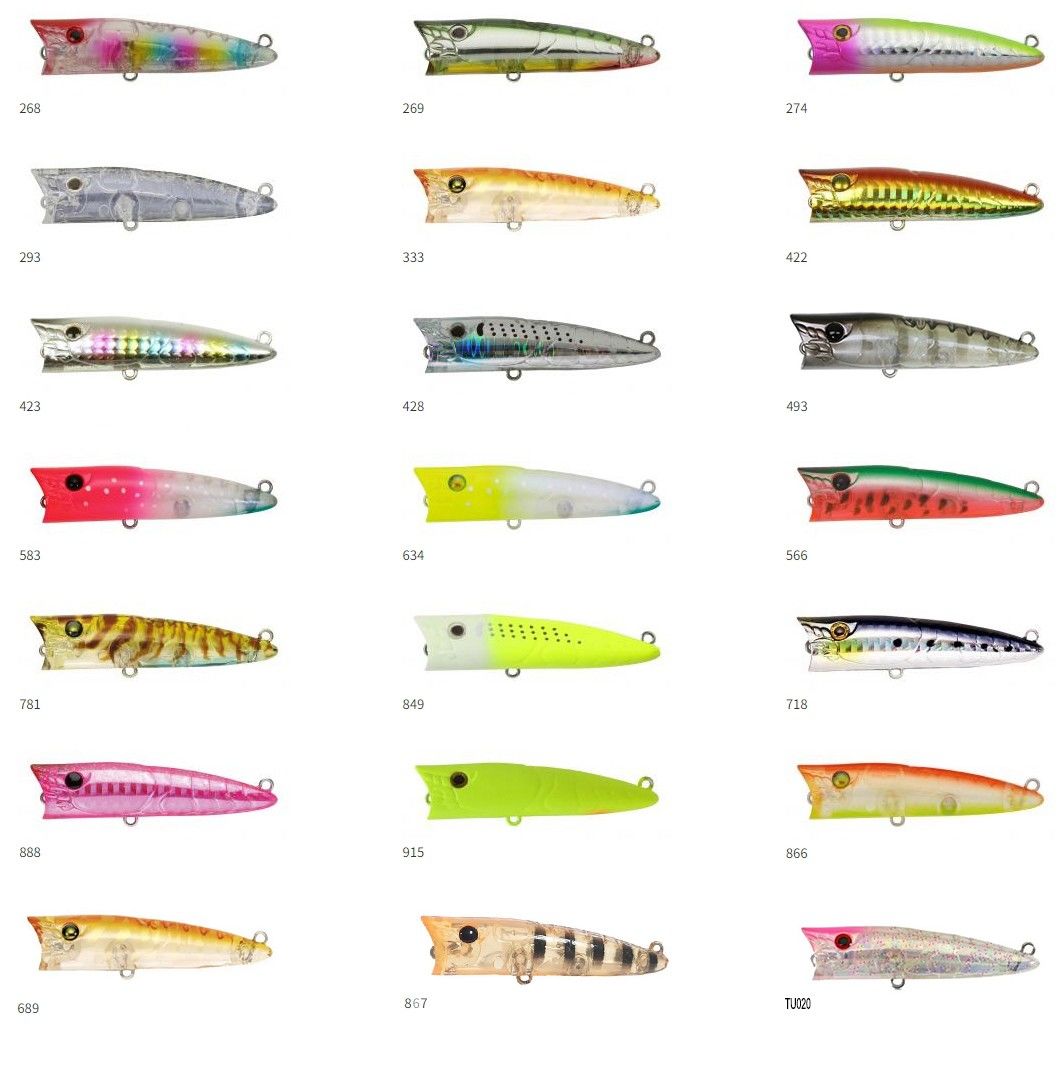 Zipbaits Popper 68mm Su Üstü Poping 8.3gr Maket Balık 566