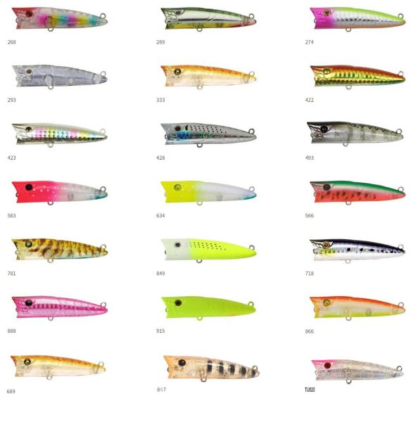 Zipbaits Popper 68mm Su Üstü Poping 8.3gr Maket Balık 428