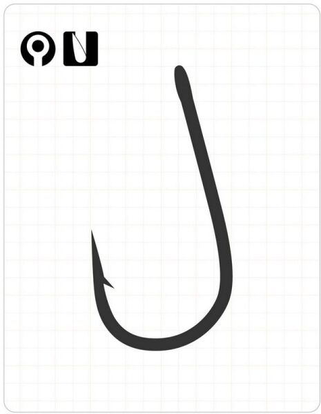 Fudo 2701 Round Black Nikel İğne 2