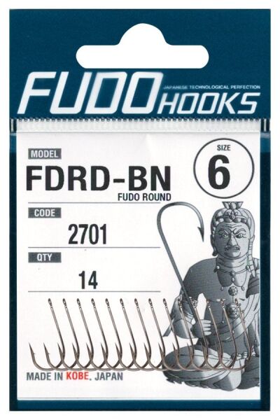 Fudo 2701 Round Black Nikel İğne 4