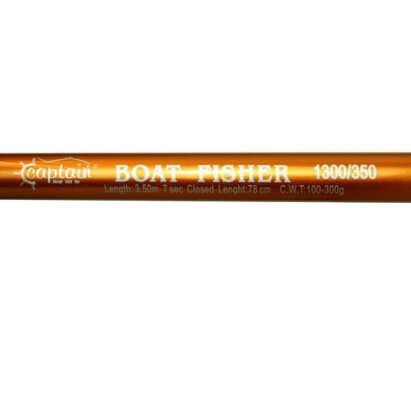 Captain 1300 Boat Fisher Teleskopik Kamış 100-300gr Atar 240 cm