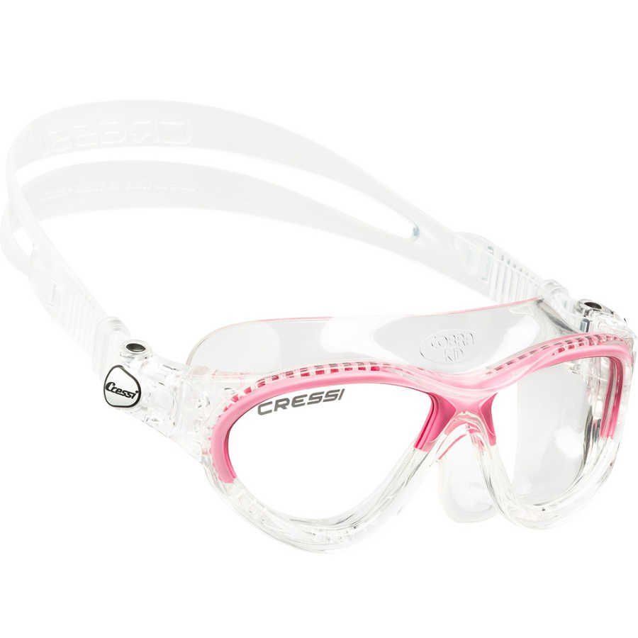 Cressi Mini Cobra Clear/Pink Çocuk Deniz Gözlüğü