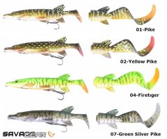Savage gear Hybrid Pike 17 cm 45 gr SS 1+2 Sahte Balık 04-Firetiger