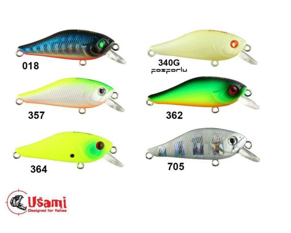 Usami Fury Shad 40F-SR 2.4 G Maket Balık 004