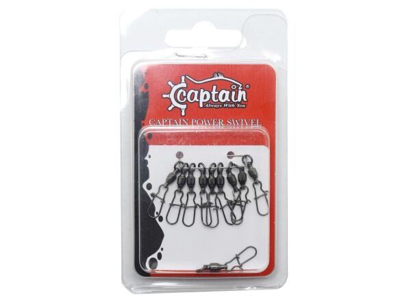 Captain 5045 Kilitli Klips Rulmanlı 5'li Paket Black Nikel 1