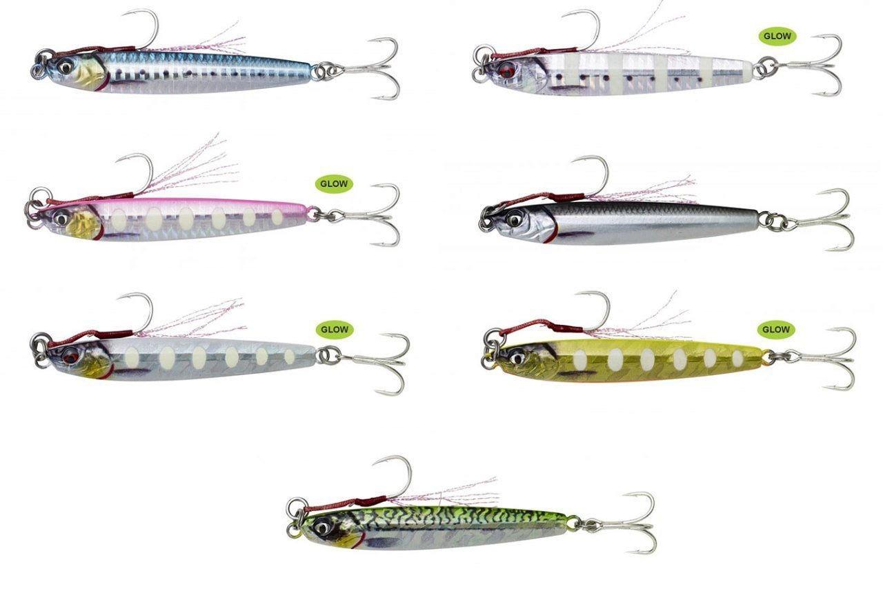 Savage gear 3D Jig Minnow 10 gr 5,9 cm Sahte Balık Zebra Glow