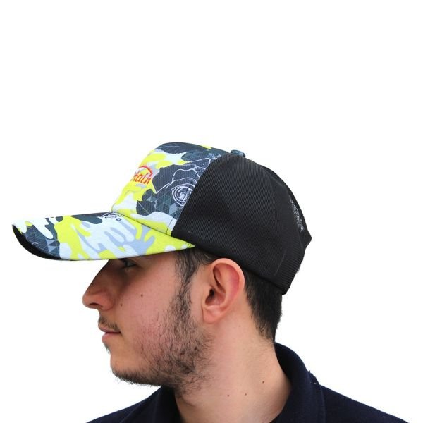Captain Fisherman Cap Camo Red