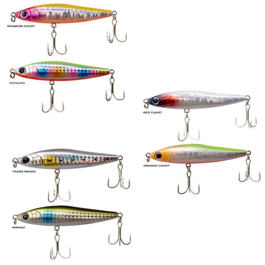 Ryuji Seawalker 8cm 19.5gr Sinking ORANGE CHART