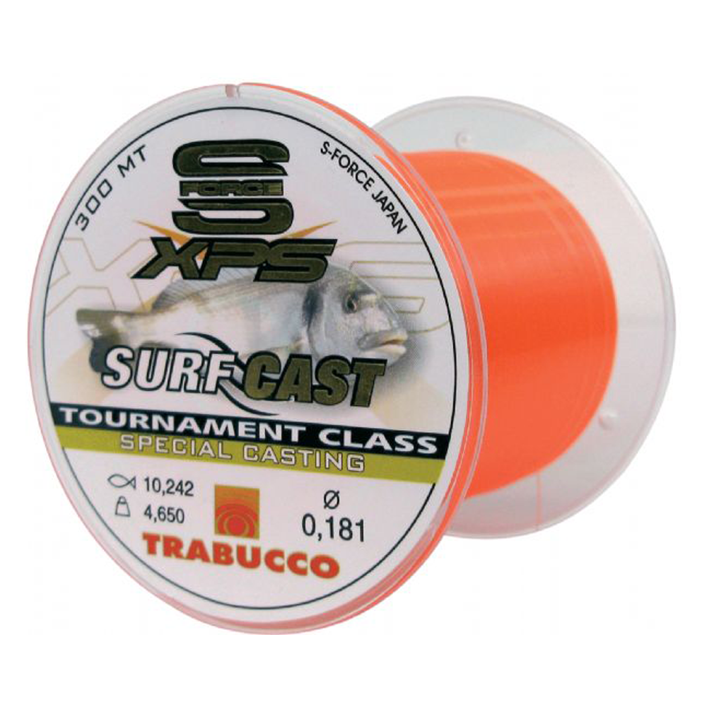 Trabucco S-Force Xps Surf Cast Serisi 300m Monofilament Misina 0,35mm